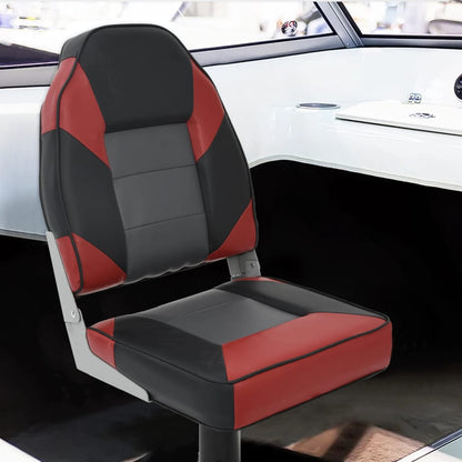 Boat Seats 2 pcs with Pedestal 360° Rotatable