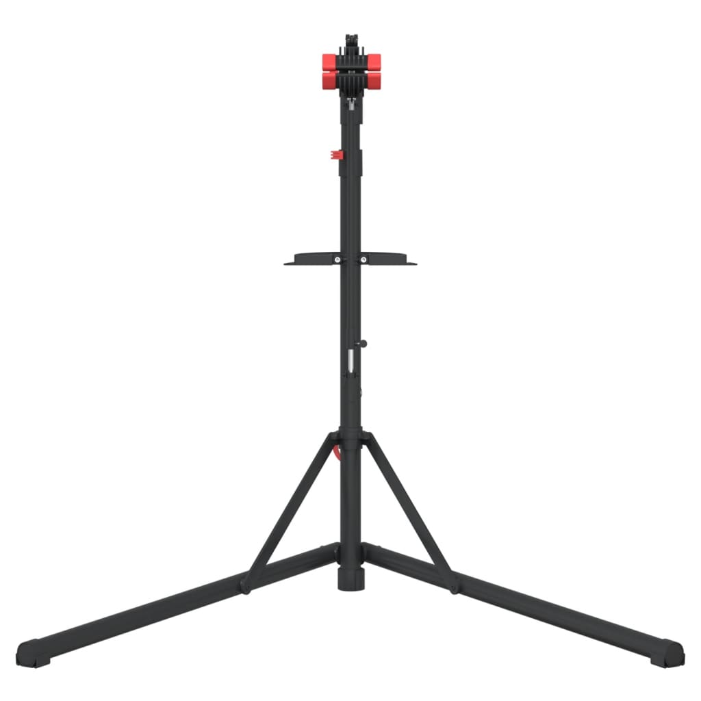 Bike Repair Stand Foldable Adjustable 92-152 cm Red Steel