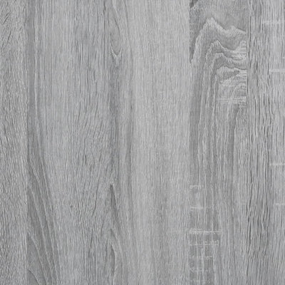 Wall-Mounted Desk Grey Sonoma 105x48x75 cm Engineered Wood