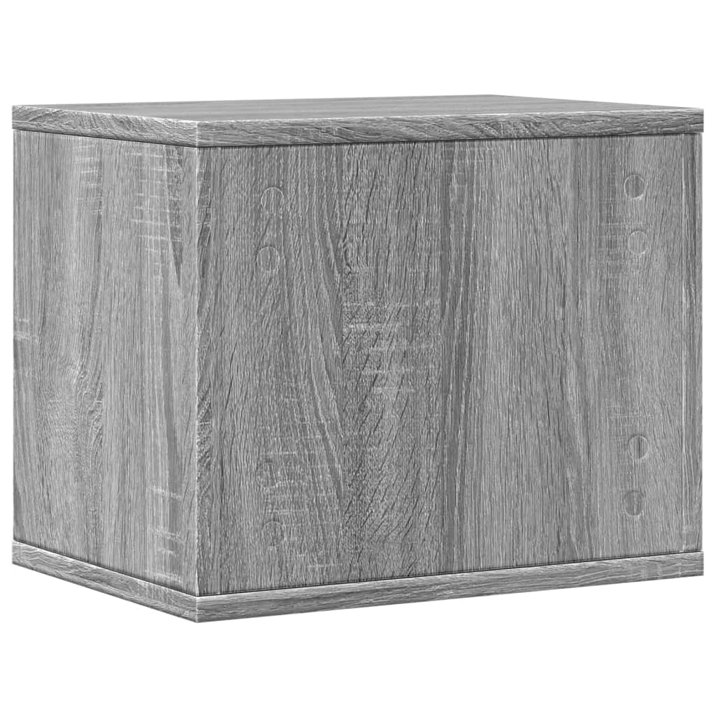 Desk Organiser Grey Sonoma 36x26x29.5 cm Engineered wood