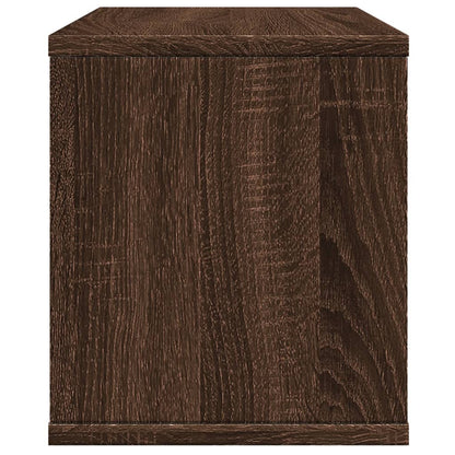 Desk Organiser Brown Oak 36x26x29.5 cm Engineered wood