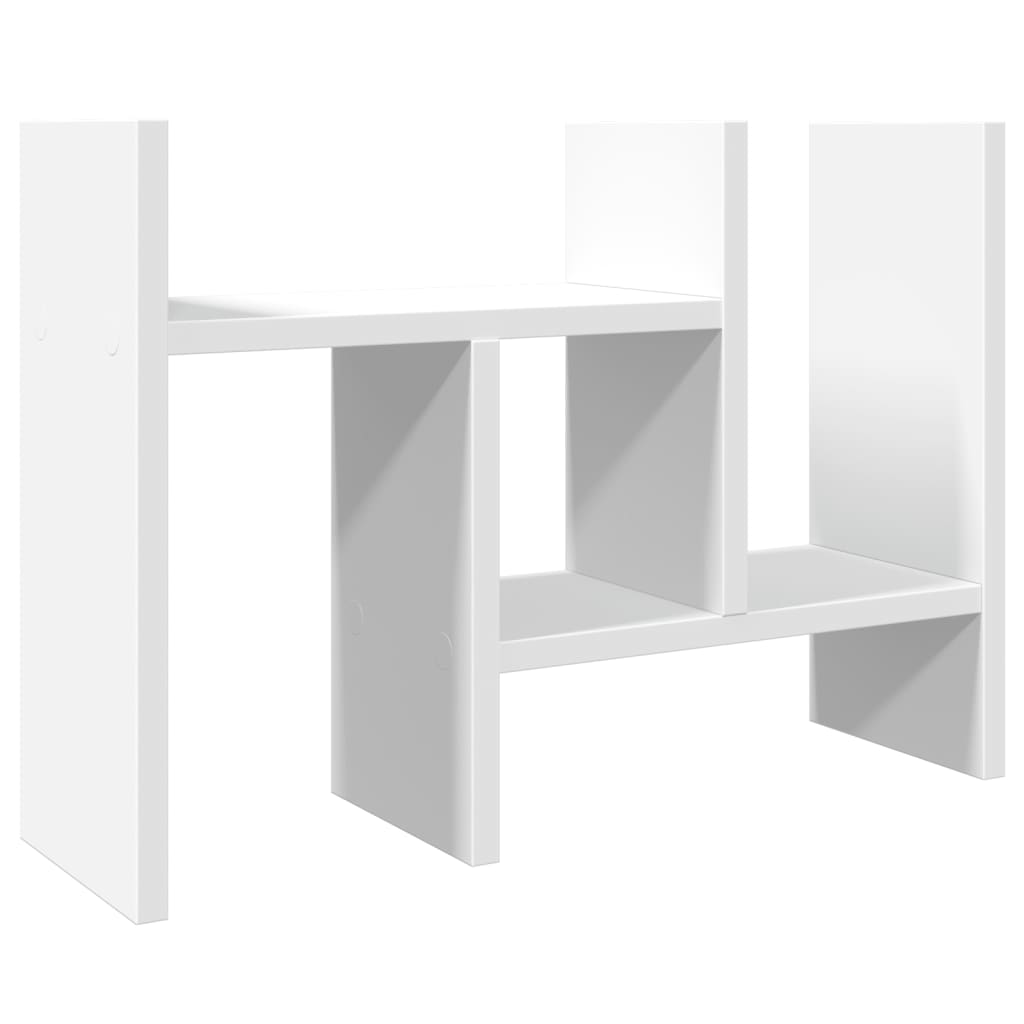 Desk Organiser White 34.5 x 15.5 x 35.5 cm Engineered Wood