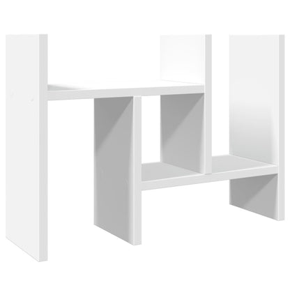 Desk Organiser White 34.5 x 15.5 x 35.5 cm Engineered Wood