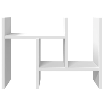 Desk Organiser White 34.5 x 15.5 x 35.5 cm Engineered Wood
