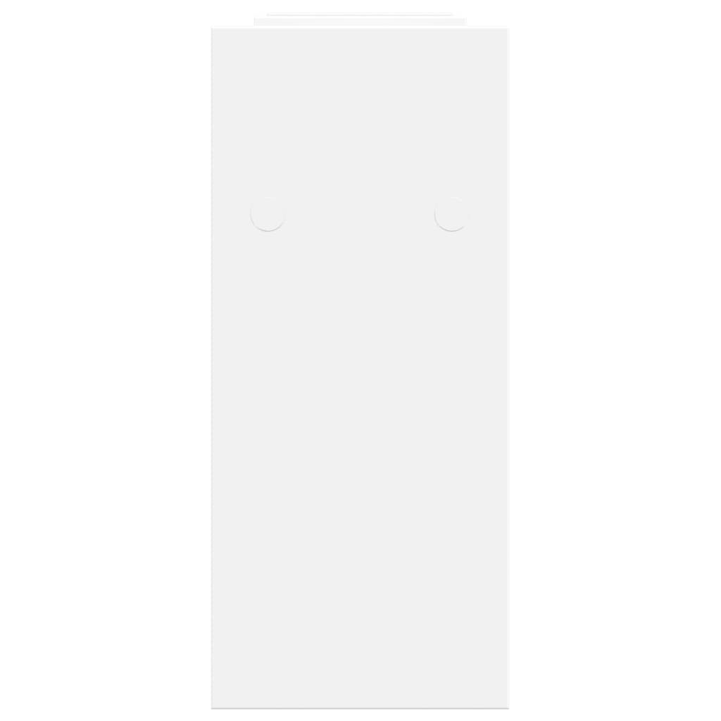 Desk Organiser White 34.5 x 15.5 x 35.5 cm Engineered Wood