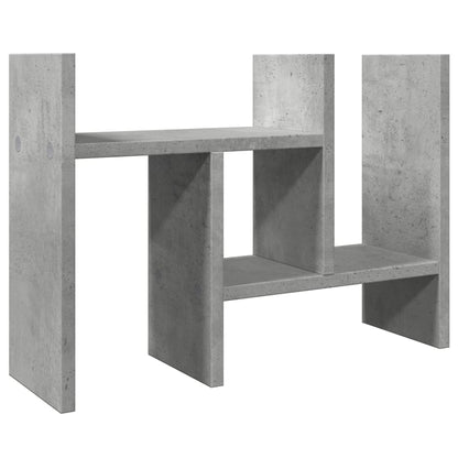 Desk Organiser Concrete Grey 34.5 x 15.5 x 35.5 cm