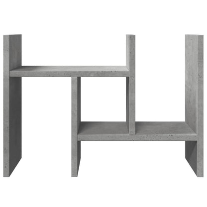 Desk Organiser Concrete Grey 34.5 x 15.5 x 35.5 cm
