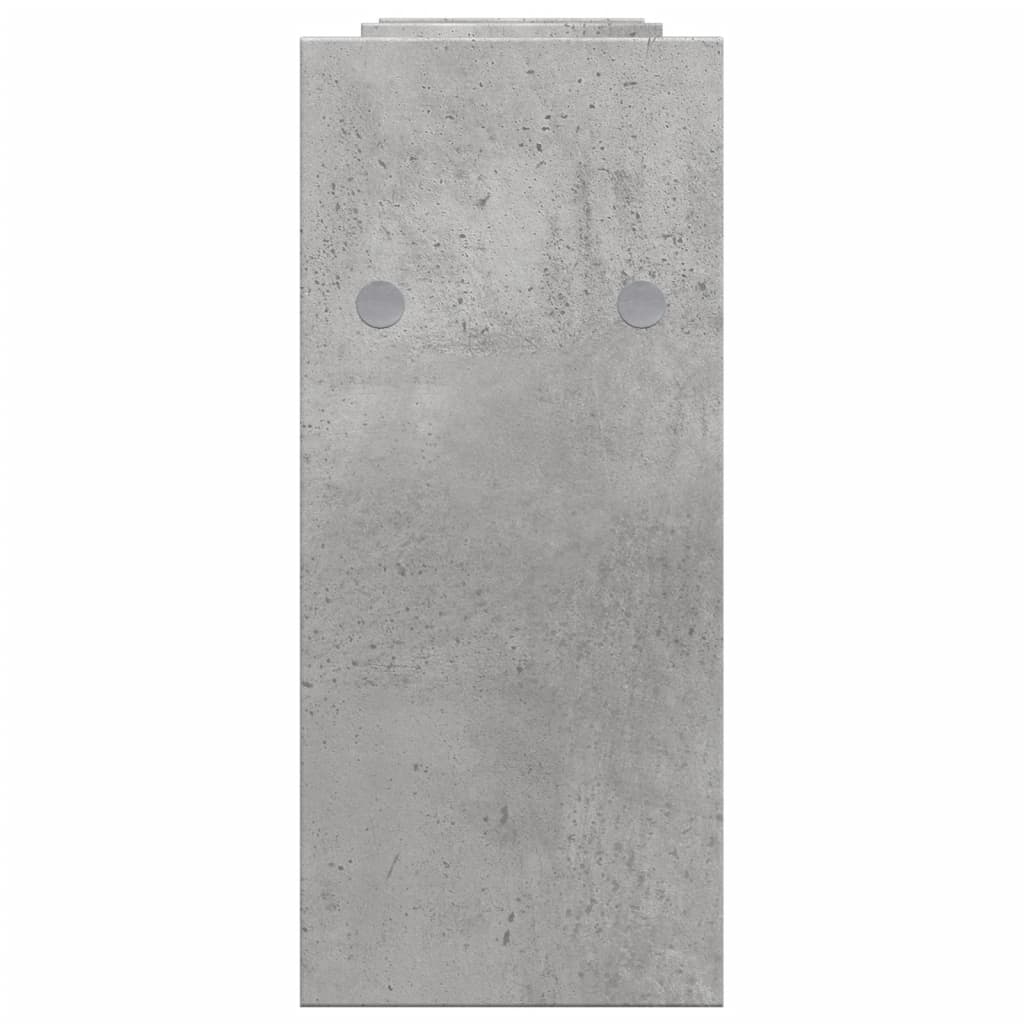 Desk Organiser Concrete Grey 34.5 x 15.5 x 35.5 cm