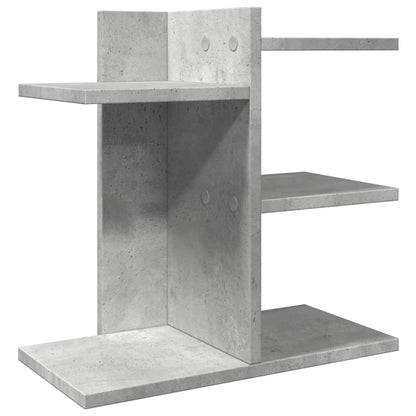 Desk Organiser Concrete Grey 42x21.5x42 cm Engineered wood