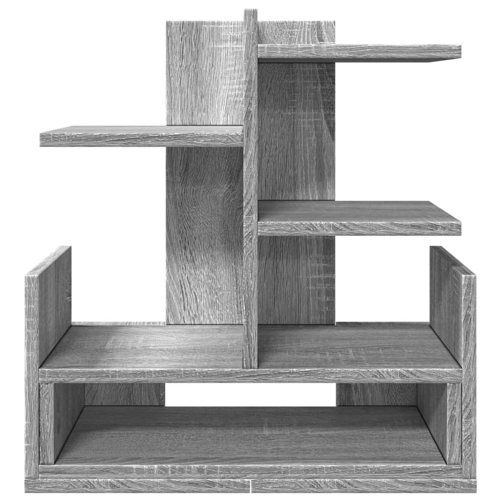 Desk Organiser Grey Sonoma 49x20x52.5 cm Engineered wood
