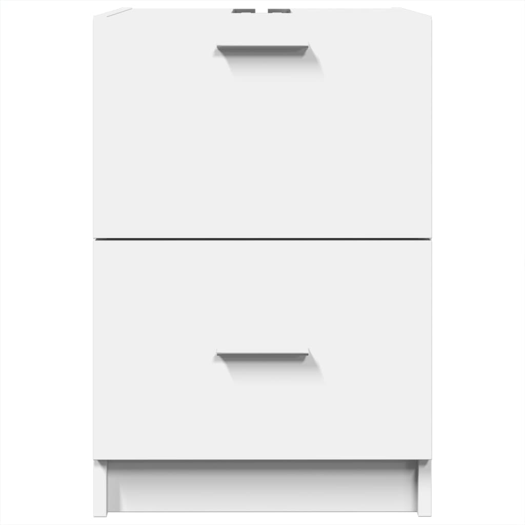 Sink Cabinet | White | Engineered wood | Medium | Sink Cabinet