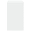 Dressing Table with Mirror White 73x46.5x120 cm