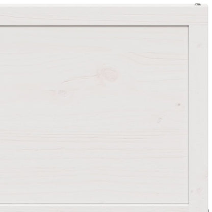 Barn Door White 90x208 cm Solid Wood Pine