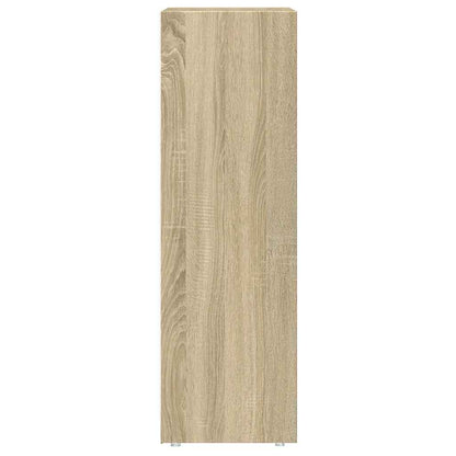 Bathroom Cabinet Sonoma Oak 30x30x95 cm Engineered Wood