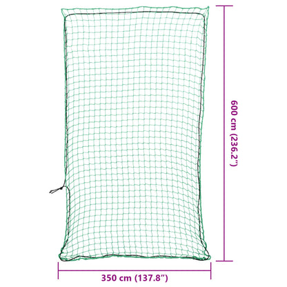 Trailer Net with Elastic Rope Green 6x3.5 m PP