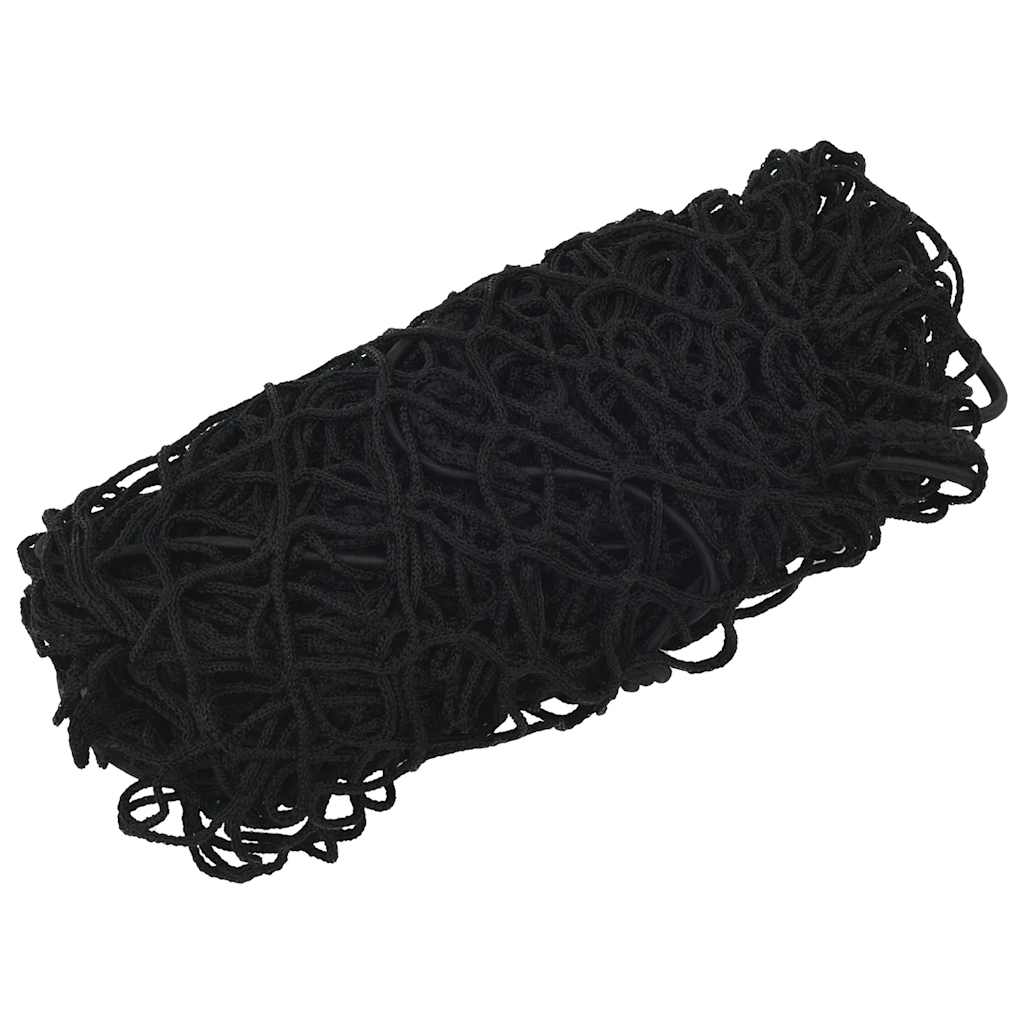 Trailer Net with Elastic Rope Black 3x2.5 m PP