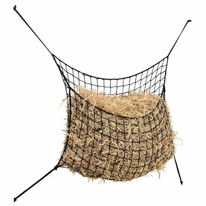 Hay Nets 2 pcs Round Black 75x50 cm PP