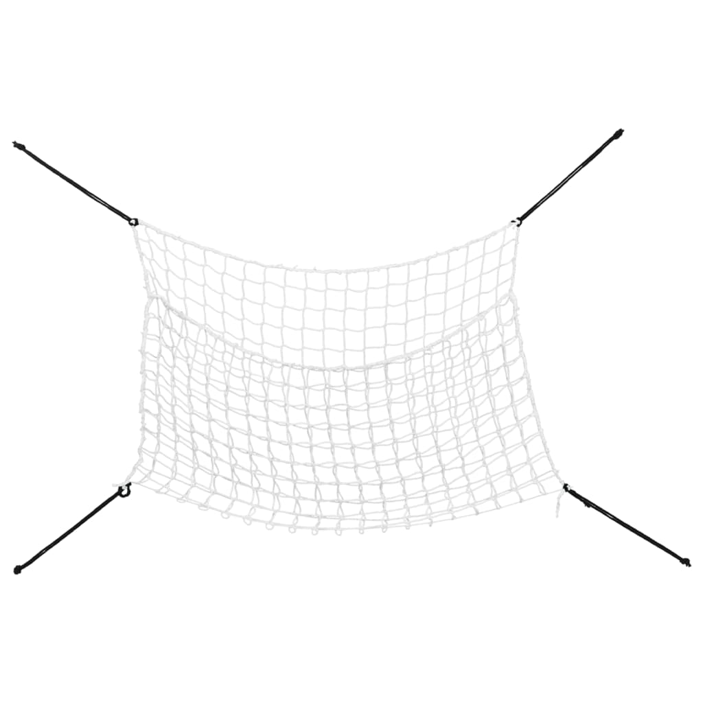 Hay Nets 2 pcs Rectangular White 150x90 cm PP