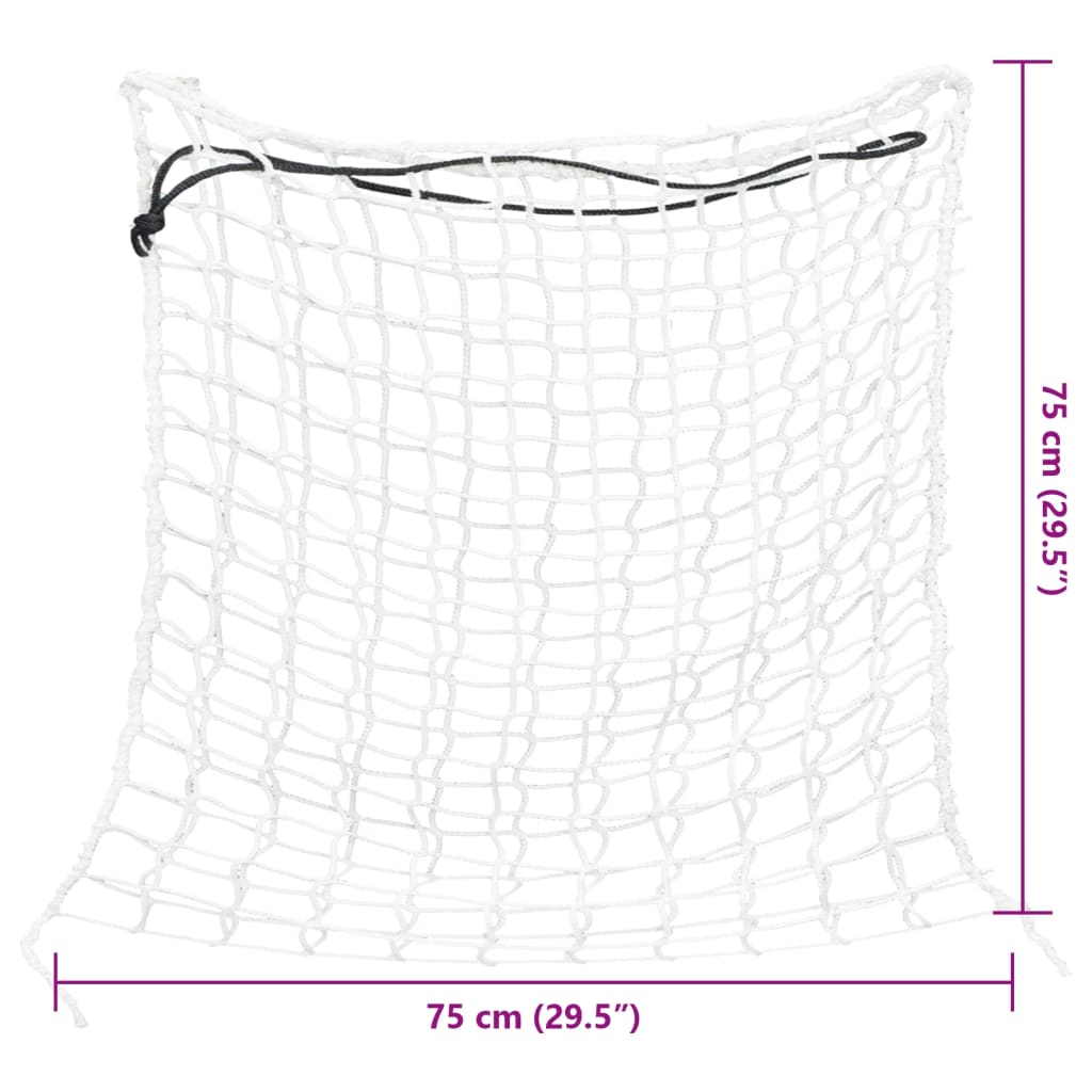 Hay Nets 2 pcs Round White 75x75 cm PP