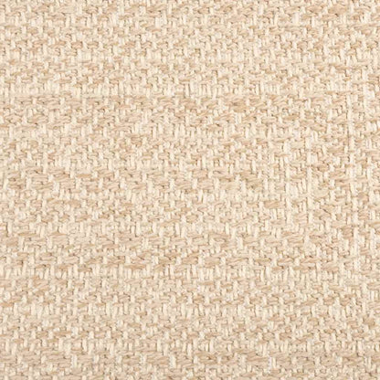 Rug ZIZUR Beige 60x110 cm Jute Look Indoor and Outdoor