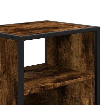 Wall-mounted Bedside Cabinets 2 pcs Smoked Oak 40x31x39.5 cm