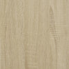 TV Cabinet Sonoma Oak 100x35x41 cm Engineered Wood and Metal