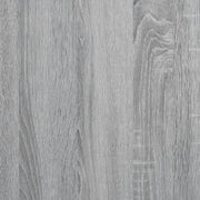TV Cabinet Grey Sonoma 91x40x46 cm Engineered Wood and Metal