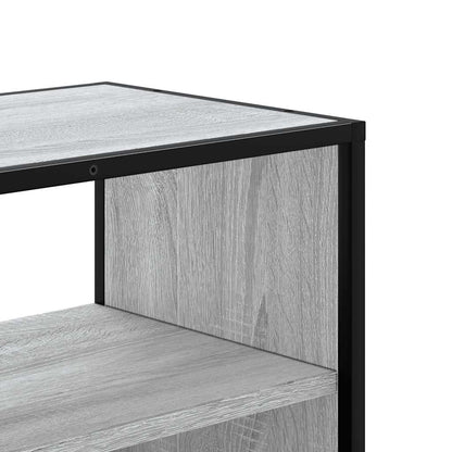 TV Cabinet Grey Sonoma 60x31x39.5 cm Engineered Wood and Metal