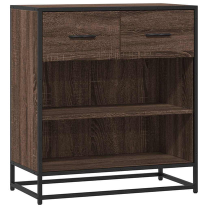 Sideboard Brown Oak 68x35x76 cm Engineered Wood
