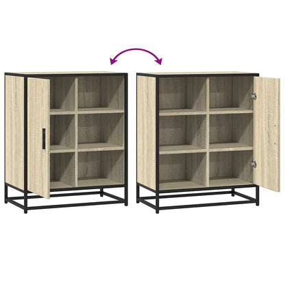 Sideboard Sonoma Oak 62x35x76 cm Engineered Wood