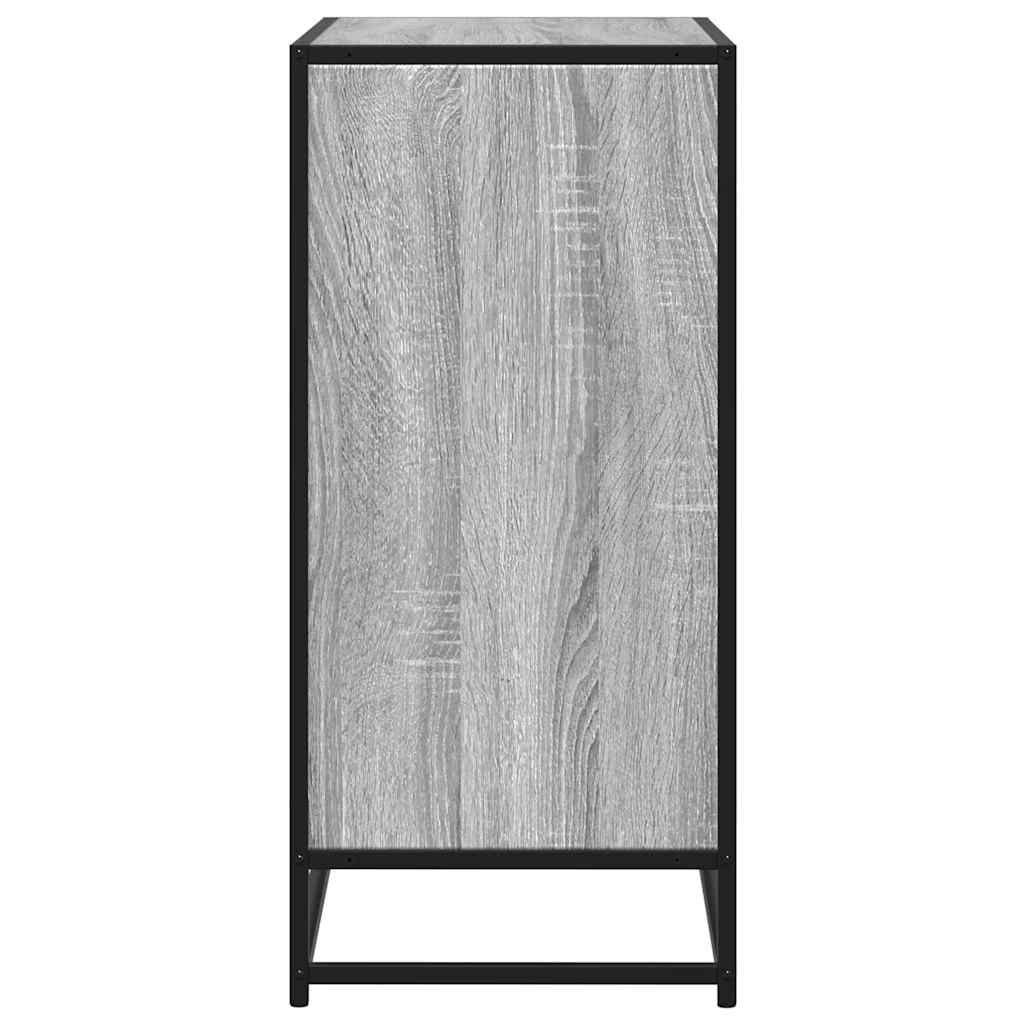 Sideboard Grey Sonoma 62x35x76 cm Engineered Wood