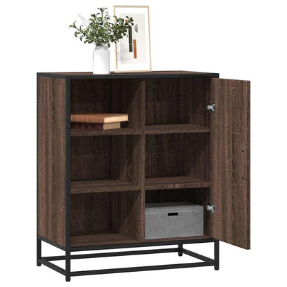 Sideboard Brown Oak 62x35x76 cm Engineered Wood