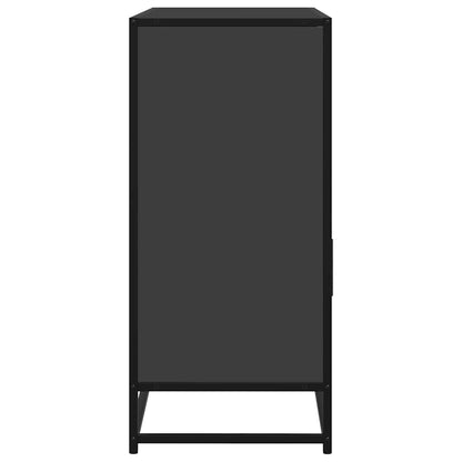 Sideboard Black 100x35x76 cm Engineered Wood