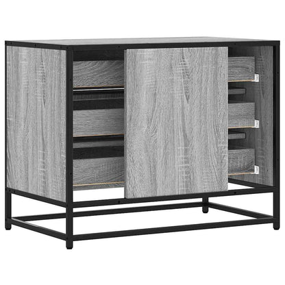 Drawer Cabinet Grey Sonoma 70x41x56 cm Engineered Wood