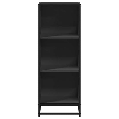 Book Cabinet Black 40x35x107.5 cm Engineered Wood