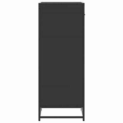 Shoe Rack Black 48x38x97.5 cm Engineered Wood