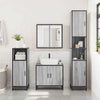 Bathroom Cabinet Grey Sonoma 35x37.5x100 cm Engineered Wood