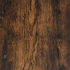Bathroom Cabinet Smoked Oak 35x37.5x100 cm Engineered Wood