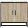Bathroom Sink Cabinet Sonoma Oak 65x33x60 cm Engineered Wood