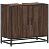 Bathroom Sink Cabinet Brown Oak 65x33x60 cm Engineered Wood