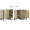 Bathroom Sink Cabinet Sonoma Oak 65x33x60 cm Engineered Wood