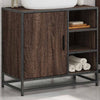 Bathroom Sink Cabinet Brown Oak 65x33x60 cm Engineered Wood