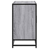 Bathroom Sink Cabinet Grey Sonoma 80x33x60 cm Engineered Wood