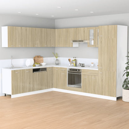 Bottom Cabinet Lyon Sonoma Oak 80x46x81.5 cm Engineered Wood