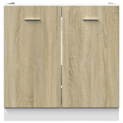 Bottom Cabinet Lyon Sonoma Oak 80x46x81.5 cm Engineered Wood