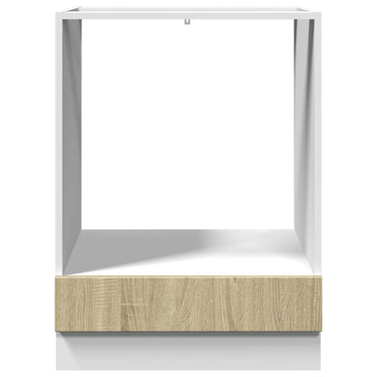 Oven Cabinet Sonoma Oak 60x46x81.5 cm Engineered Wood