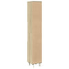 Bathroom Cabinet Sonoma Oak 30.5x30x179 cm Engineered Wood