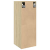 Bathroom Cabinet Sonoma Oak 30x30x80 cm Engineered Wood