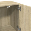 Bathroom Cabinet Sonoma Oak 30x30x80 cm Engineered Wood