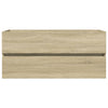 Bathroom Sink Cabinet Sonoma Oak 100x38.5x45 cm Engineered Wood